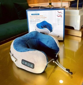  Gối massage cổ Xanh C-012
