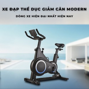  Xe Đạp Thể Dục Modern YC - 700 Đen